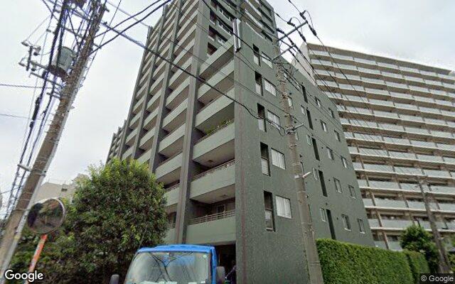 パークスクエア多摩川グリーンレジデンスの外観（Googleストリートビュー）