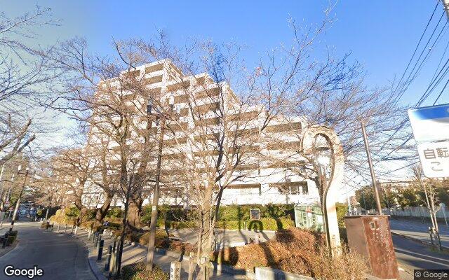 プラウドシティ東林間の外観（Googleストリートビュー）