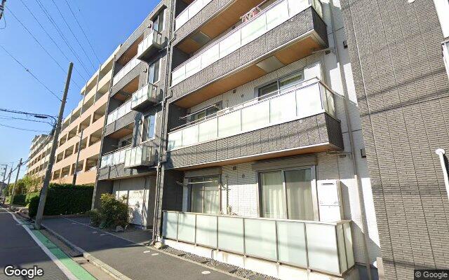 クレストグランディオ横浜の外観（Googleストリートビュー）
