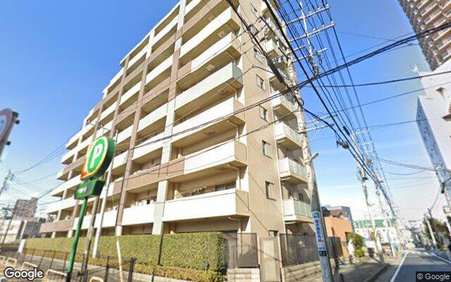 ライオンズシティ橋本レジデンスの外観（Googleストリートビュー）
