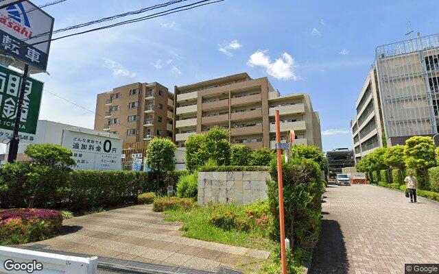 エクシオ戸塚の外観（Googleストリートビュー）