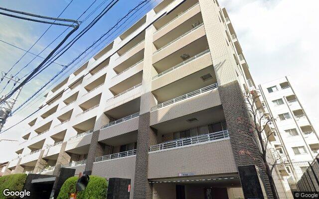 プラウド横濱鶴見の外観（Googleストリートビュー）