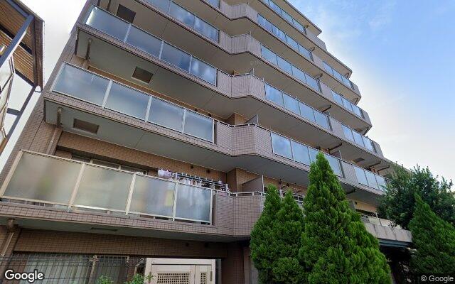 クリオ横浜大口伍番館の外観（Googleストリートビュー）