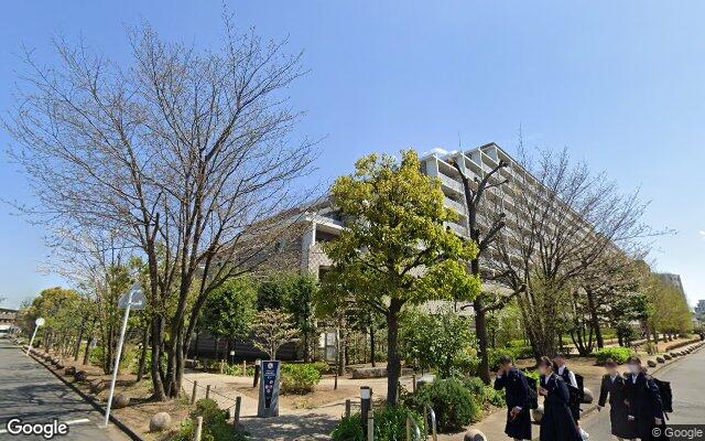 ザクレストシティパークコートの外観（Googleストリートビュー）
