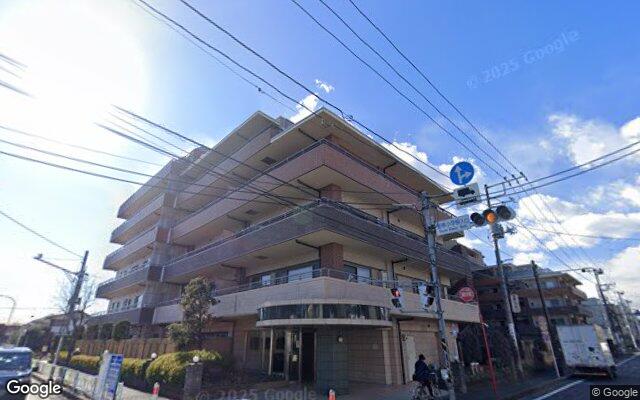 レクセルマンション東林間の外観（Googleストリートビュー）