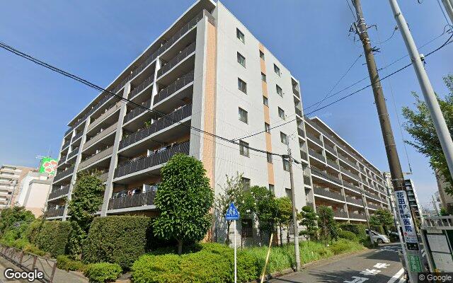 ベルズスクエア川崎大島の外観（Googleストリートビュー）