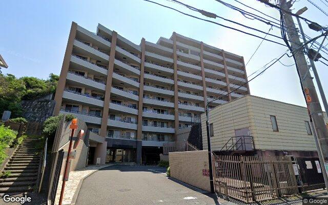 ジェイパークヴィラ横濱の外観（Googleストリートビュー）