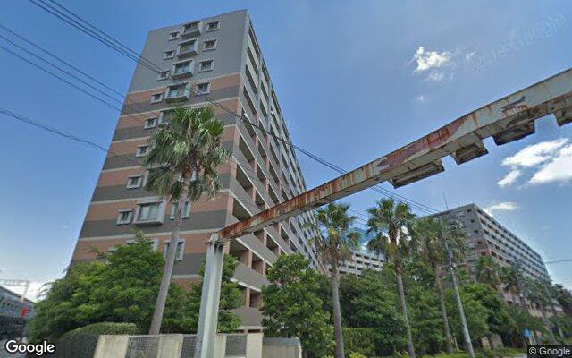 ライオンズマンションセントワーフ横濱の外観（Googleストリートビュー）