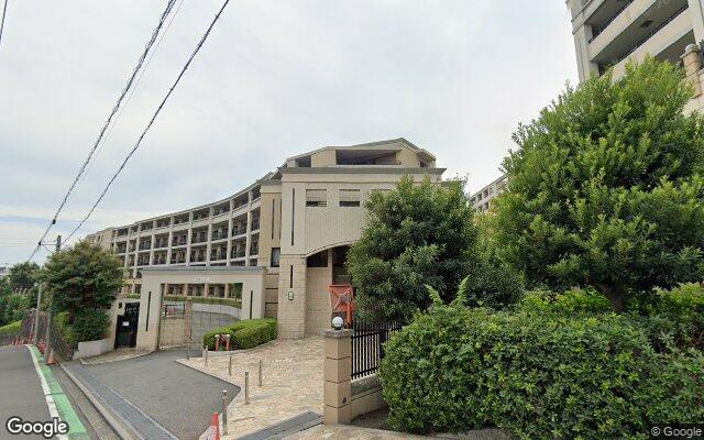 コルティーレ山手町グランドコートの外観（Googleストリートビュー）