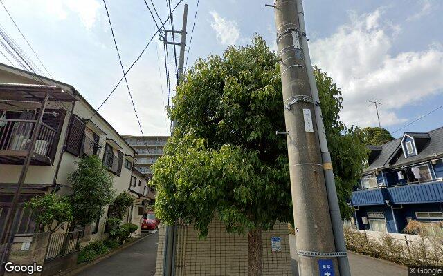 グランシーナ上大岡プラティナムの外観（Googleストリートビュー）