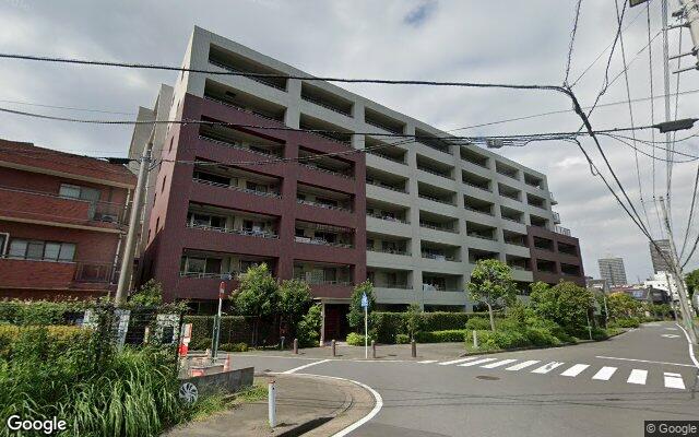 グランシーナ新川崎コンフォートステージの外観（Googleストリートビュー）