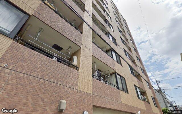 ダイアパレスグランデージ横濱の外観（Googleストリートビュー）