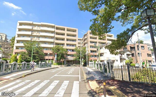 パークホームズ横浜弘明寺シーズンフォートの外観（Googleストリートビュー）