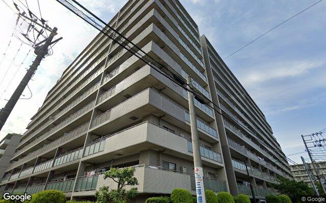 クリオレジダンス鴨居の外観（Googleストリートビュー）
