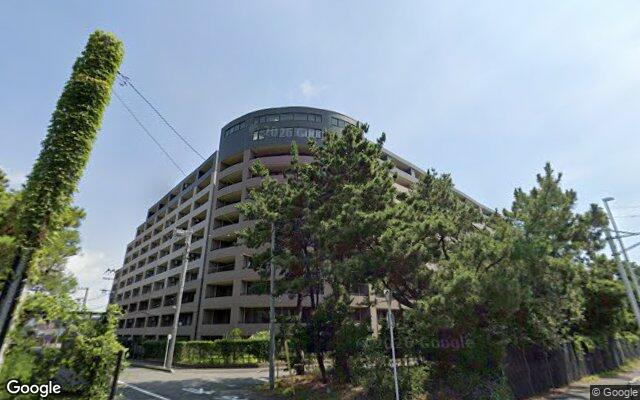 ダイアパレスグランデージ湘南平塚の外観（Googleストリートビュー）