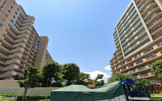 グレーシアパーク湘南平塚オーシャンコートの外観（Googleストリートビュー）
