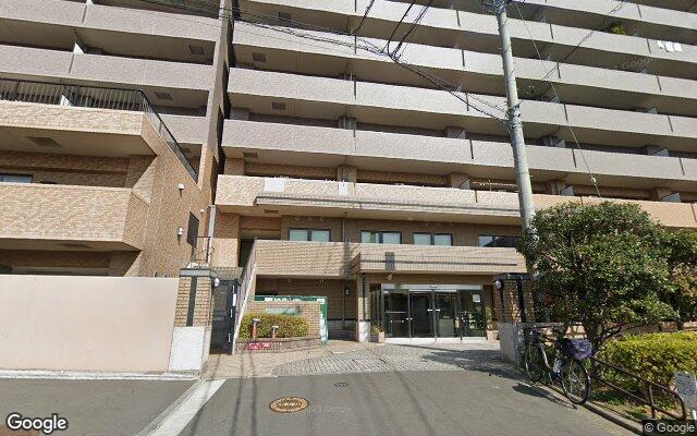 ゼファー横濱サンコリーヌ神之木公園の外観（Googleストリートビュー）