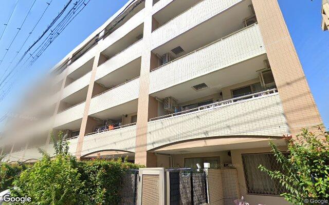 藤和シティホームズ武蔵小杉アビリアの外観（Googleストリートビュー）
