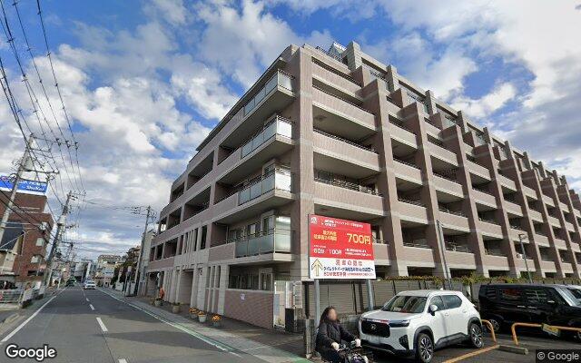 モラーダ海老名ディアステージの外観（Googleストリートビュー）