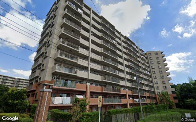 ラムーナ横浜戸塚スカイリッジF棟の外観（Googleストリートビュー）