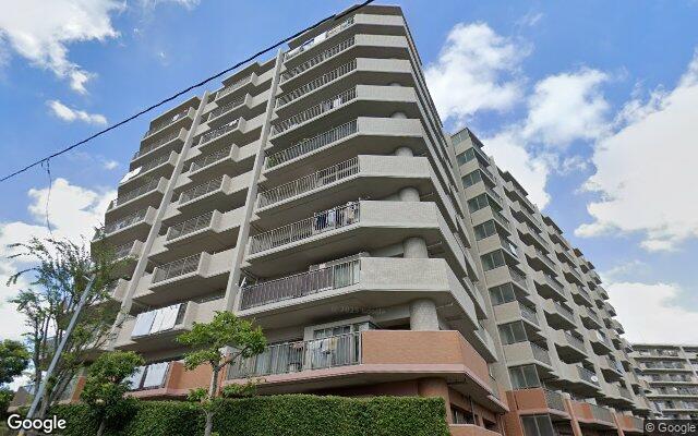 ラムーナ横浜戸塚パークリッジG棟の外観（Googleストリートビュー）