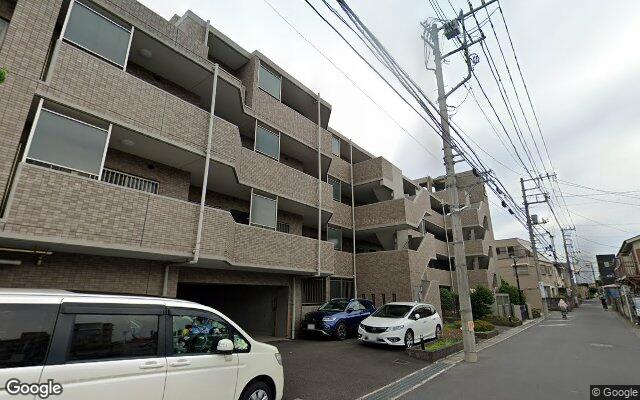 グランコート多摩川中野島の外観（Googleストリートビュー）