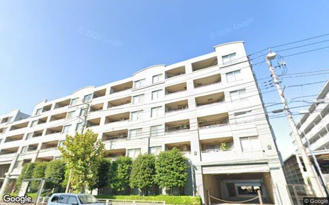 ライオンズステージ横濱キャナルスクエアの外観（Googleストリートビュー）