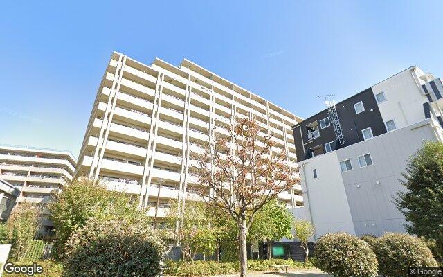 コスモシティ武蔵小杉の外観（Googleストリートビュー）