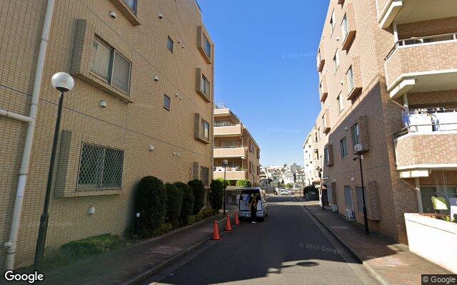 ニッセーさちが丘C棟の外観（Googleストリートビュー）