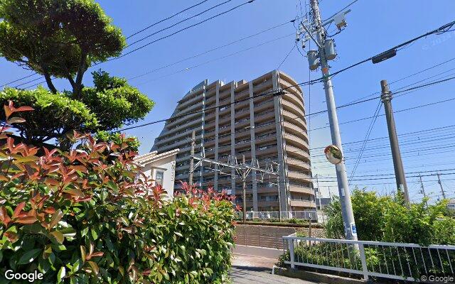 ビッグヴァングランヴァーグ茅ヶ崎の外観（Googleストリートビュー）