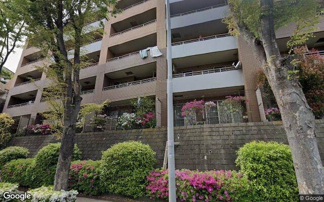 ビッグヴァン見花山ヴェルデュールの外観（Googleストリートビュー）