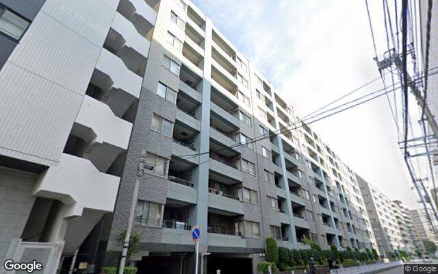 クレッセント新横浜ツインズウエストの外観（Googleストリートビュー）