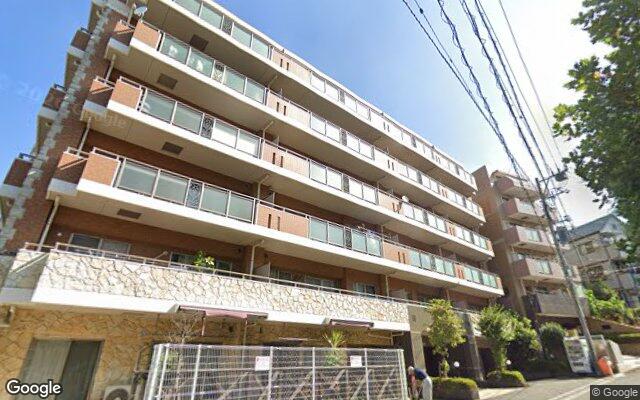 グランシティ三ツ沢公園の外観（Googleストリートビュー）