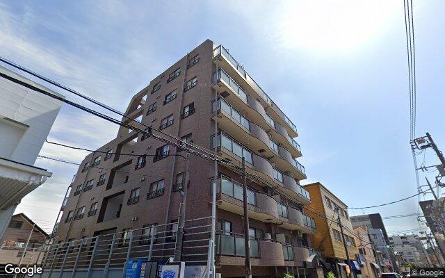 ライトウエーブ蒔田の外観（Googleストリートビュー）