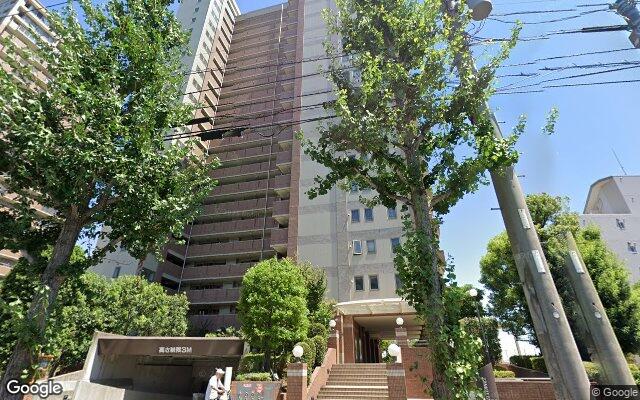 グランエステ川崎ツインタワー壱番館の外観（Googleストリートビュー）