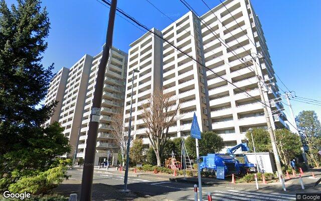 ウィルズスクエアパークフロントタワーの外観（Googleストリートビュー）