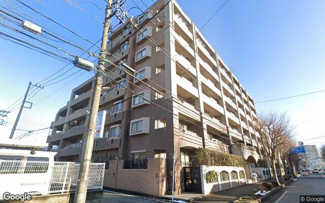 レクセルマンション淵野辺第3の外観（Googleストリートビュー）