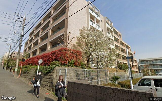 東急ドエルアルス宮崎台オークコートの外観（Googleストリートビュー）