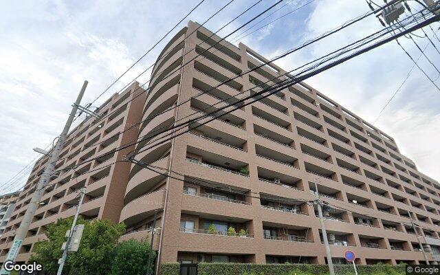 クリオレジダンス横浜鶴見の外観（Googleストリートビュー）