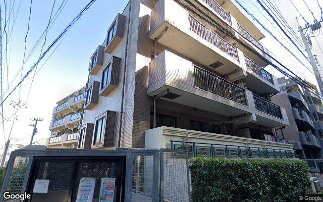 マイキャッスル向ヶ丘遊園弐番館の外観（Googleストリートビュー）
