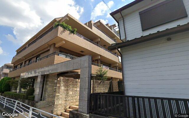 コスモハイセレサ武蔵中原の外観（Googleストリートビュー）