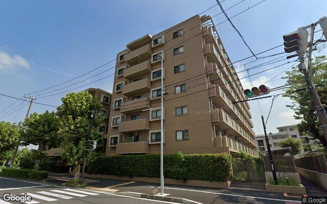 オーベル横濱鶴見セントラルパークの外観（Googleストリートビュー）