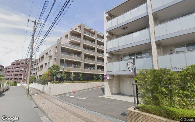 ヒルズ市ヶ尾ビューステージの外観（Googleストリートビュー）