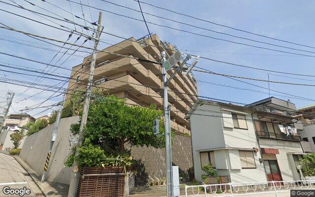 コスモ山手グレイスフォルムの外観（Googleストリートビュー）