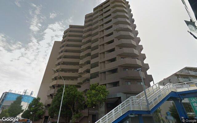 ライオンズプラザ上大岡の外観（Googleストリートビュー）