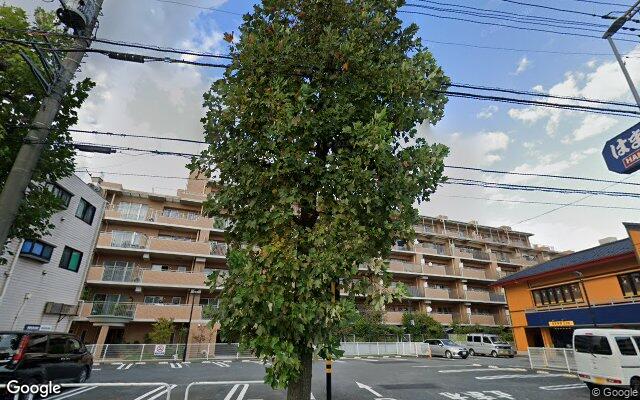 パークハイツ多摩川ガーデンズの外観（Googleストリートビュー）