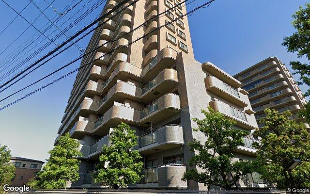 ヴィルクレール二子多摩川の外観（Googleストリートビュー）