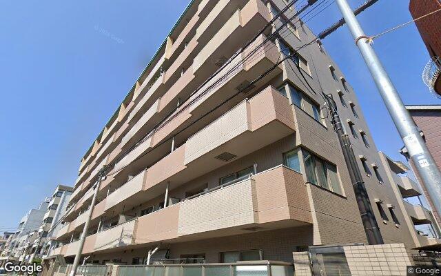東急ドエルアルス横浜小机の外観（Googleストリートビュー）