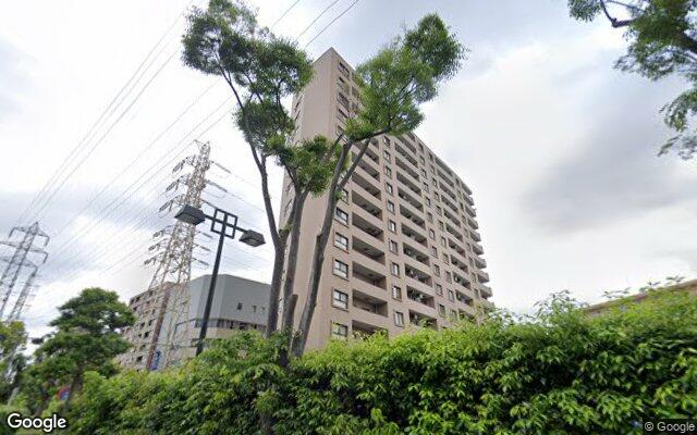 エクステ新横浜の外観（Googleストリートビュー）