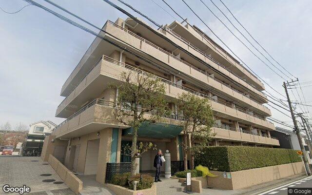 市が尾南パークホームズの外観（Googleストリートビュー）
